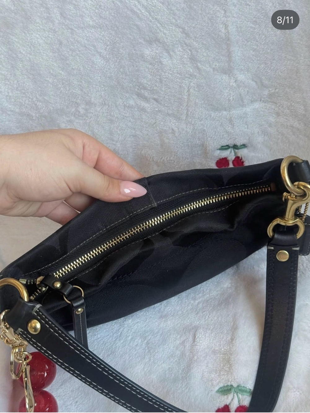 vintage coach mini carly in black - Picture 8 of 11
